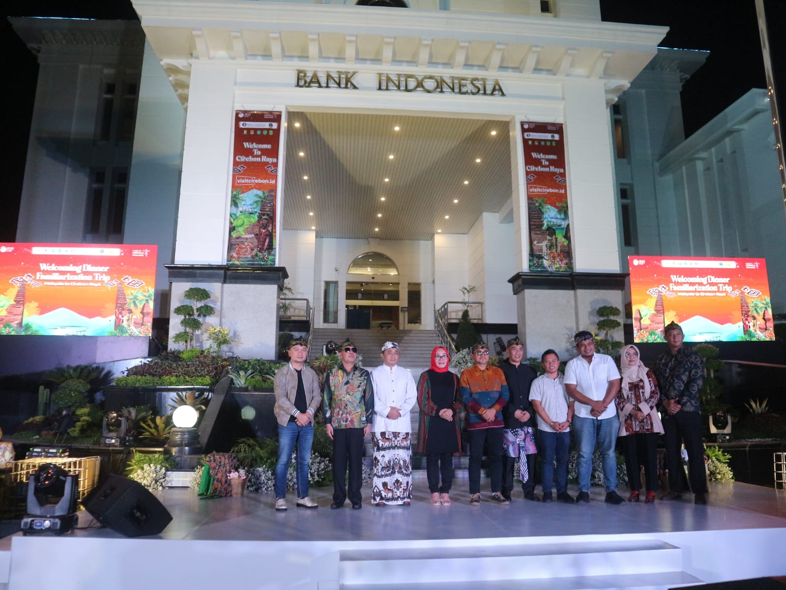 KPw BI Cirebon Sambut Delegasi Malaysia dalam Welcoming Dinner Familiarization Trip