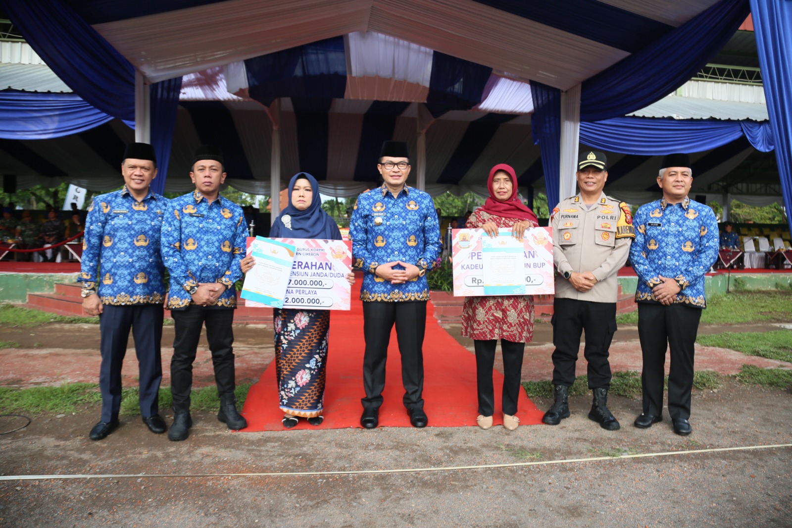 Tingkatkan Pelayanan dan Profesionalisme, Pesan Pj Bupati Cirebon Dalam Peringatan HUT ke-53 Korpri