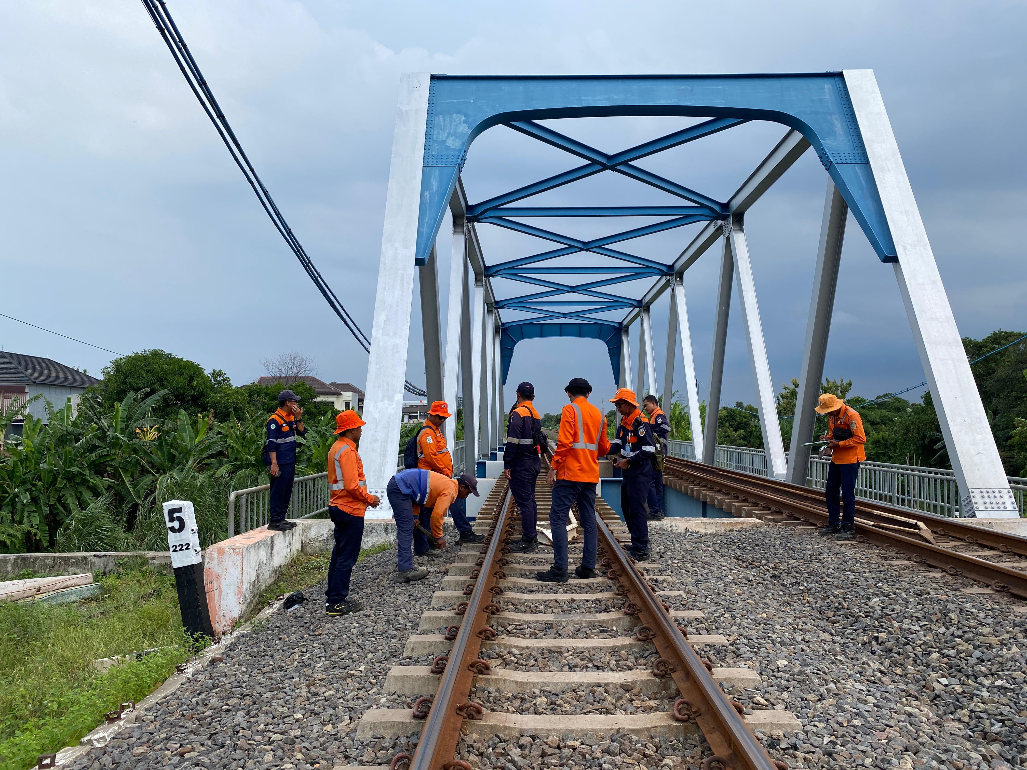 Sambut Nataru, DJKA dan KAI Periksa Sarana dan Prasarana Kereta Api