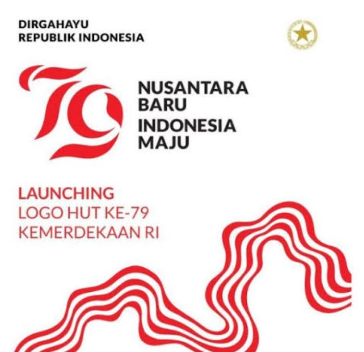 Logo HUT ke-79 RI Diluncurkan, Inilah Maknanya 