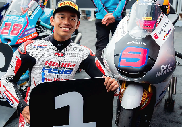 Sejarah! Veda Ega Pratama Rebut Pole Position Moto3 Australia 2026