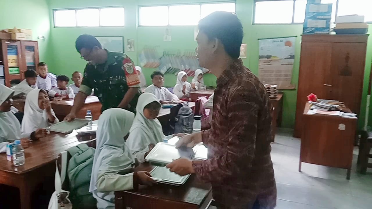 Program MBG Kembali Digulirkan, 193 Paket Makanan untuk SDN Majasem II 