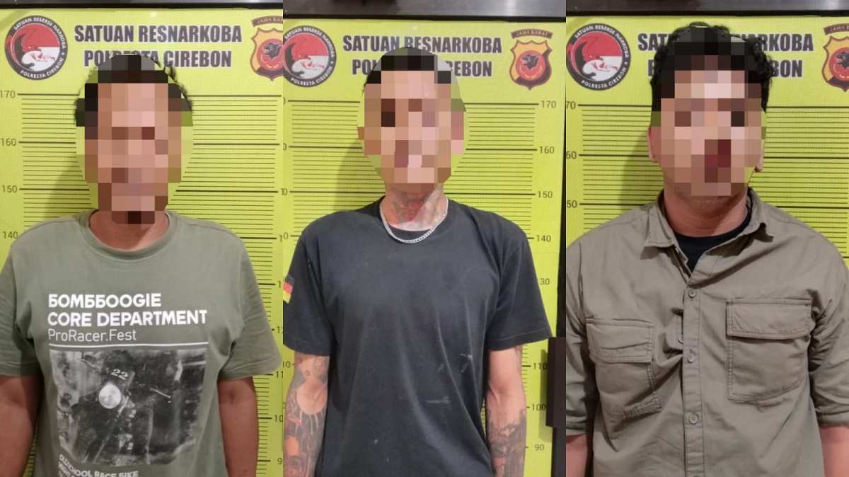 3 Pengedar Psikotropika Ditangkap Polisi di Plered Cirebon