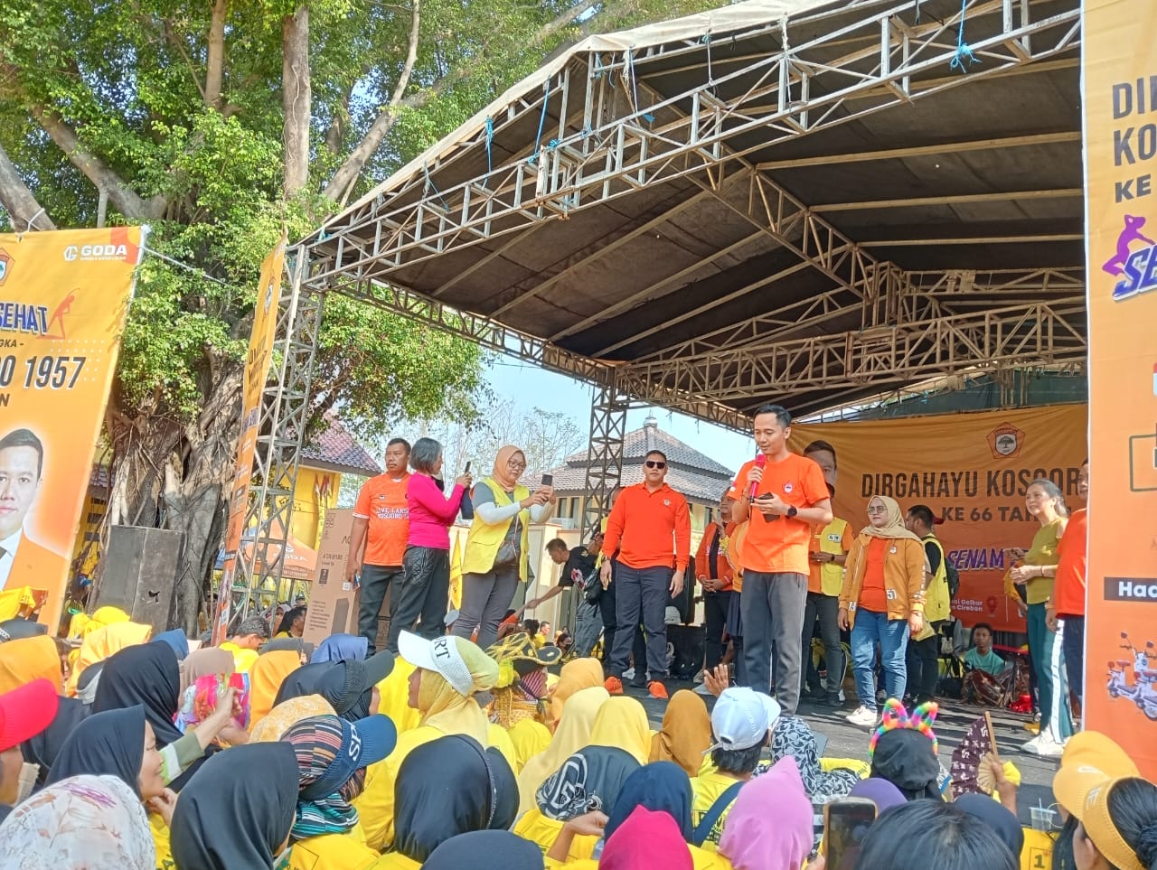 HUT ke 66, Kosgoro Bersatu Menangkan Partai Golkar 