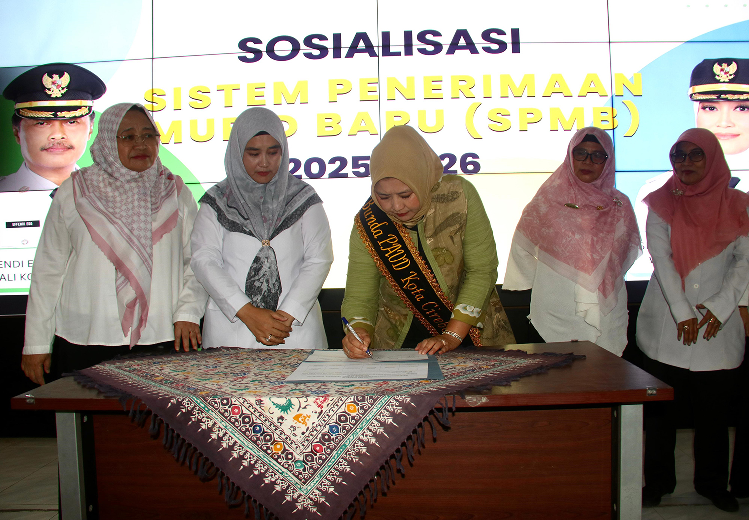 Sistem Penerimaan Murid Baru Tahun Ajaran 2025/2026 Mulai Disosialisasikan, Dibuka Wakil Walikota Cirebon