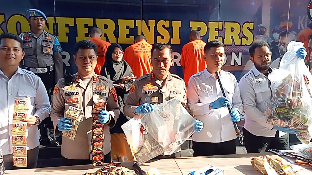 Komplotan Curat Spesialis Minimarket Jalur Pantura Ditangkap Polresta Cirebon, Ada 6 TKP