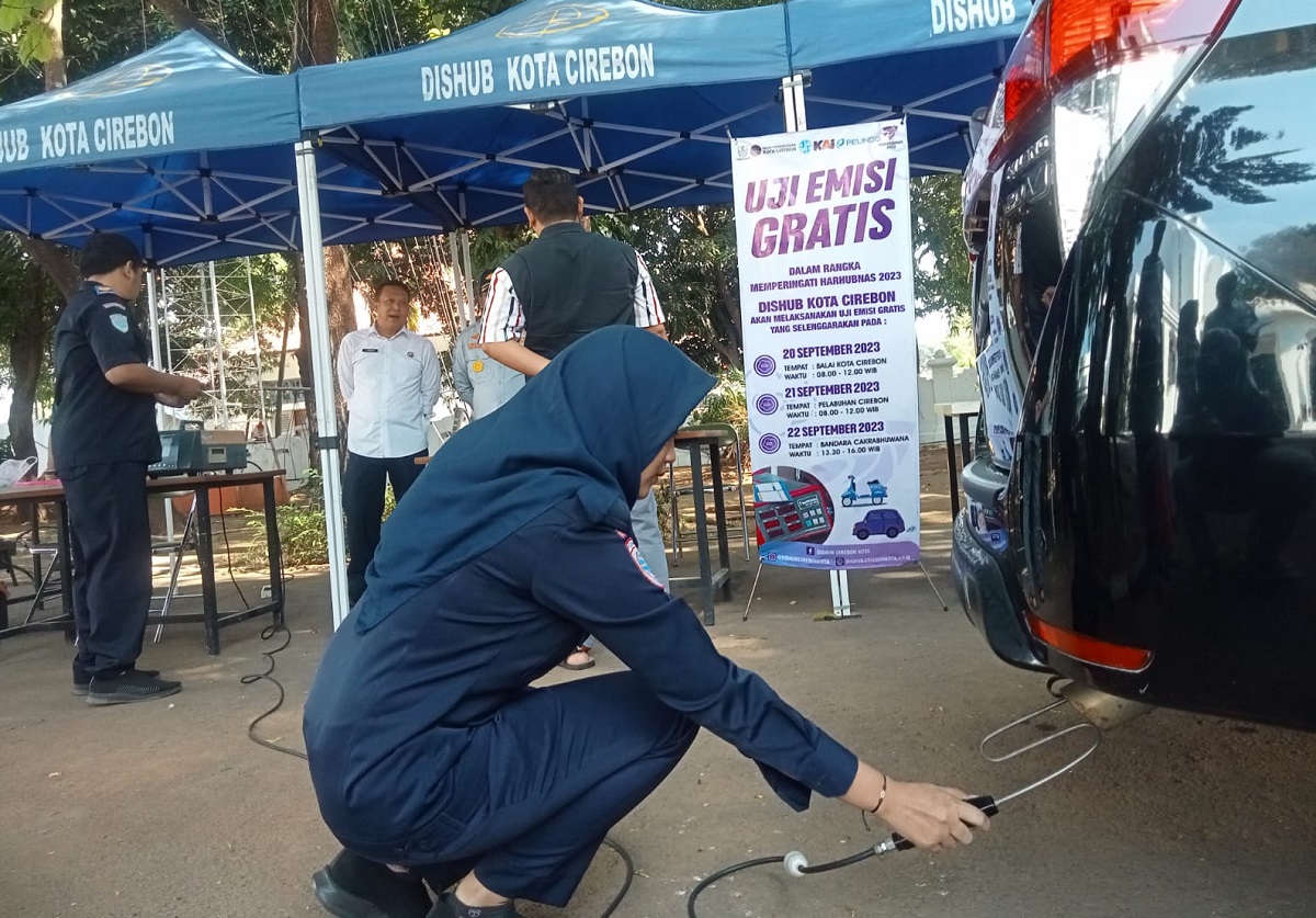 Warga Cirebon Yuk Manfaatkan Uji Emisi Kendaraan Gratis dari Dishub Kota Cirebon, Catat Tanggal dan Lokasi