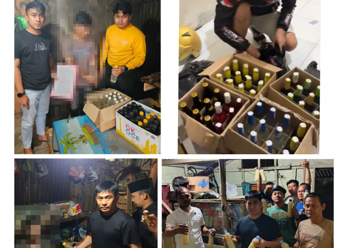 Satu Pekan Operasi Pekat, Ratusan Miras Disita Satreskoba Polres Ciko 