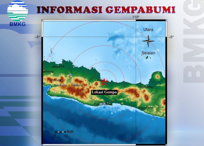 BREAKING NEWS: Kota Cirebon Digoyang Gempa 2,5 Magnitudo