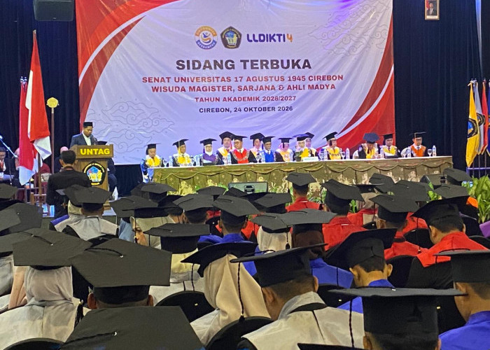 Untag Cirebon Gelar Wisuda Sarjana, Magister dan Diploma 