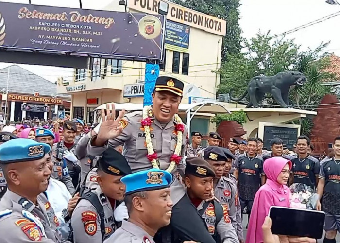 Kapolres Cirebon Kota Berganti, Eko Gantikan Rano, Ternyata Pernah Tugas Bareng di Polda Jabar