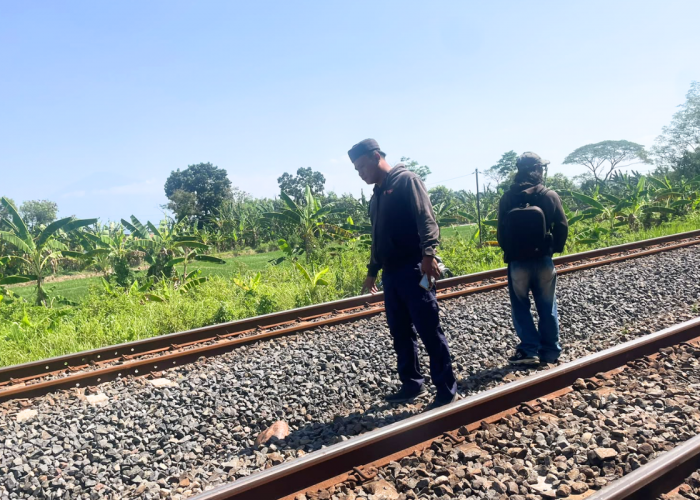 Tragis! Pemuda Cirebon Tertemper KA Harina Surabaya-Bandung di Jalur Rel Mundu
