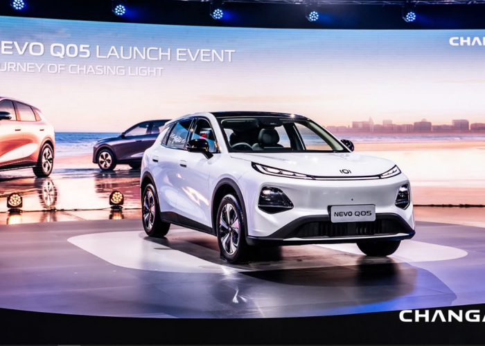 Jarak Tempuh Mobil Listrik Changan Nevo Q05 Tembus 462 KM, SUV Elektrik dengan Desain Modern untuk Keluarga