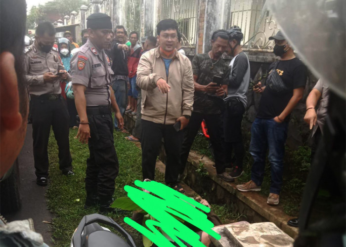 Heboh, Ditemukan Mayat Pria di Gorong-gorong  Jalan Lukmanul Hakim Tasimalaya