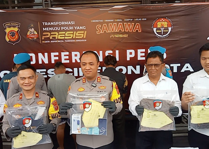 Paket Komplit! Jambret HP di Jl Sisingamangaraja Cirebon Ditangkap Bersama 2 Penadah, Korban Sempat Terseret