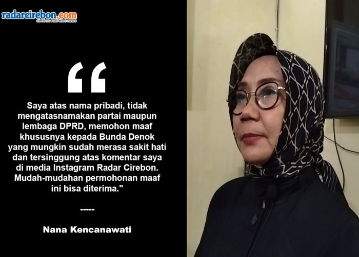 Nana Kencanawati Sampaikan Permintaan Maaf Terbuka: Mohon Maaf Khususnya kepada Bunda Denok