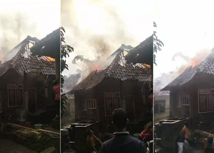 Kebakaran Rumah di Beber Kabupaten Cirebon, Petugas Terkendala Akses dan Keterbatasan Selang