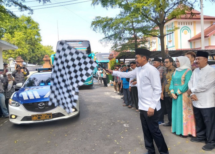 441 Calhaj Kloter 5 Cirebon Resmi Dilepas