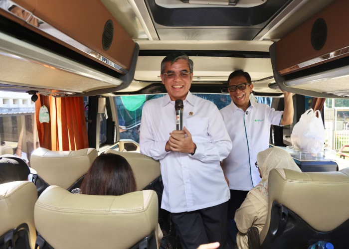 Lepas Mudik 1.431 Pekerja Panasonic, Menaker: Perusahaan Harus Memanusiakan Pekerja