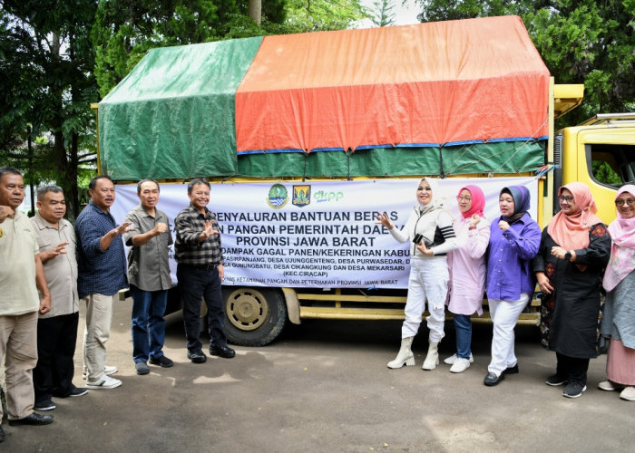 Pemprov Jabar Salurkan Bantuan Beras CPPD ke Kabupaten Sukabumi, Menyasar Warga di 8 Desa