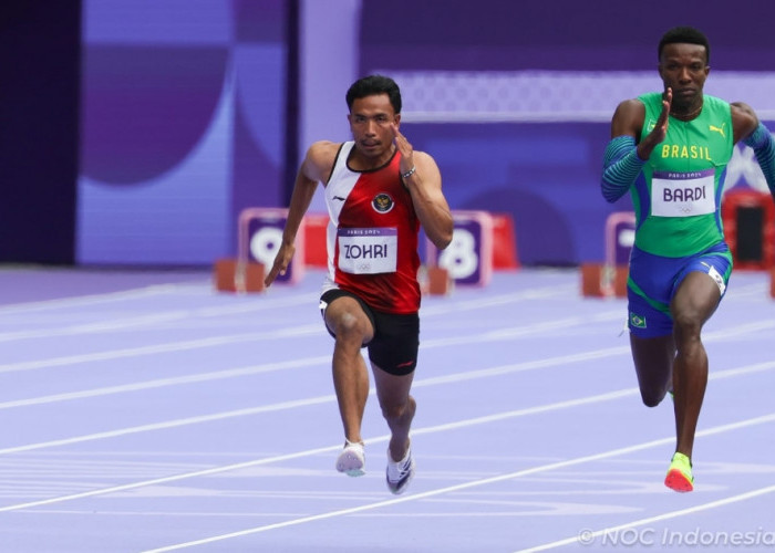 Hanya Finish ke-6, Lalu Zohri Gagal Lolos Semifinal Lari 100 Meter Putra Olimpiade Paris 2024