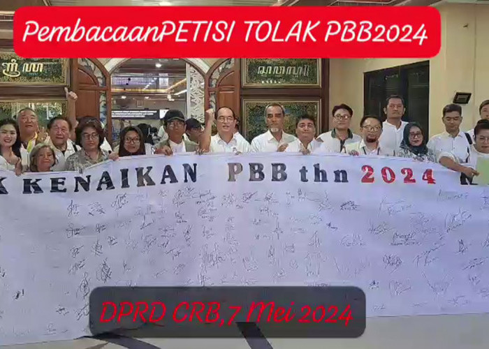 Tolak Kenaikan PBB Kota Cirebon 2024, Masyarakat Sampaikan Petisi, Ini Isinya