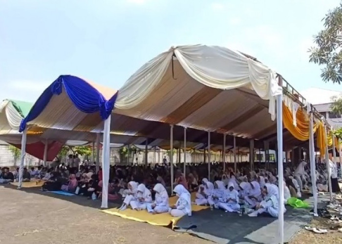 Ratusan Pelajar Ikuti Palimanan Pendidikan Bersholawat, Semangat Kemerdekaan dan Maulid Nabi Berpadu
