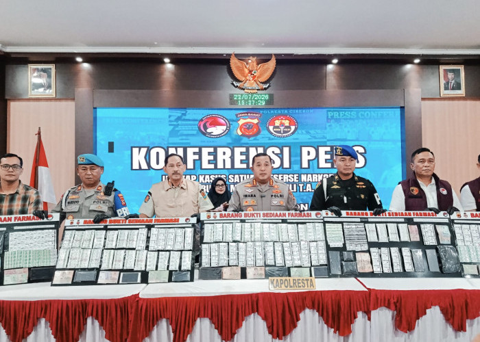 Polresta Cirebon Bongkar 26 Kasus Narkoba dan Obat Keras Ilegal, 26 Tersangka Diamankan dalam Tiga Bulan