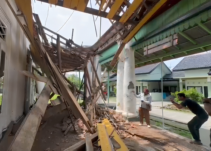Gedong Duwur Indramayu Ambruk, Nasib Bangunan Cagar Budaya Ini di Ujung Tanduk
