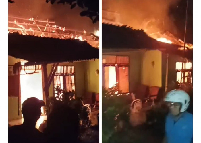 Rumah di Plumbon Cirebon Terbakar Saat Pemilik Salat Magrib, Diduga Akibat Korsleting Kipas Angin