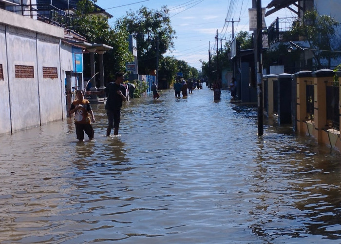 4 Tanggul Jebol Penyebab Banjir Terparah di Gegesik Kabupaten Cirebon 