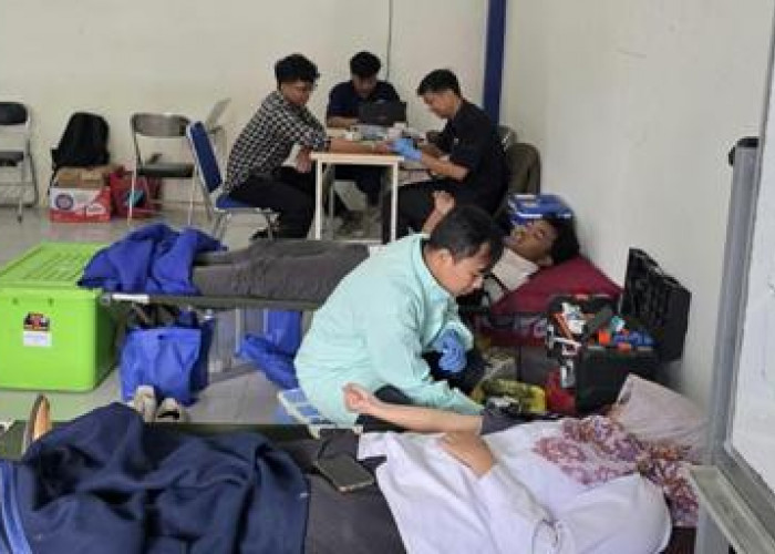 BEM IPB Cirebon Gelar Donor Darah, Bantu Penuhi Kebutuhan Stok PMI