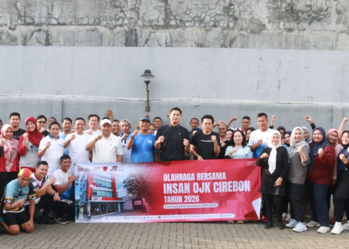 Lewat Senam Bersama, OJK dan BPR di Ciayumajakuning Perkuat Kolaborasi