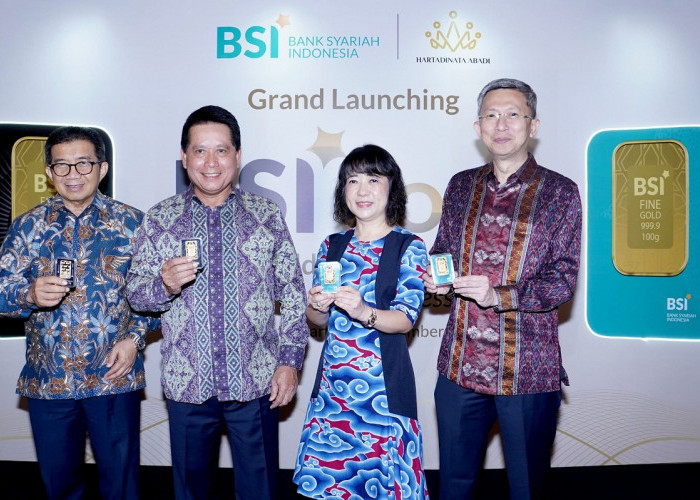 Emas Batangan Ekslusif, Bank Syariah Indonesia Luncurkan BSI Gold