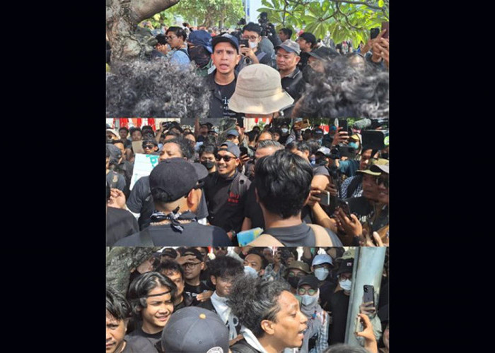 Komika Papan Atas hingga Sutradara Joko Anwar Ikut Demo di Gedung DPR