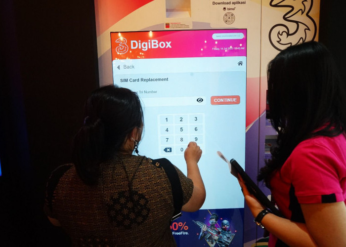 3DigiBox Memudahkan Pelanggan Tri, Penggantian Kartu Jadi Lebih Cepat