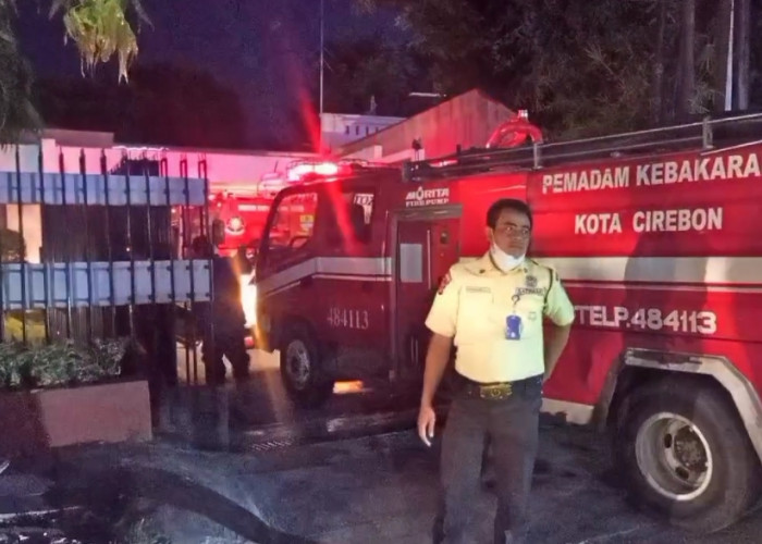 Kebakaran Rumah Dinas di Jl Siliwangi Cirebon, Dipicu Korsleting Listrik
