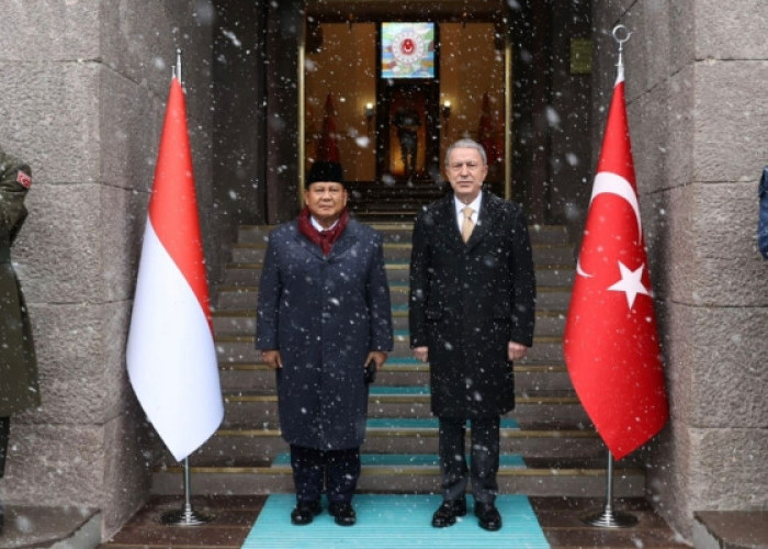Bertemu Menhan Turki, Prabowo Jalin Kerjasama Pertahanan dan Stabilitas Kawasan