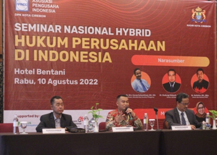 Apindo Kota Cirebon Gelar Seminar Nasional, Bahas Hukum Perusahaan di Indonesia