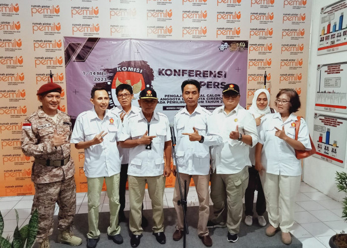 Partai Gerindra Daftar Bacaleg ke KPU Kota Cirebon, Ambisi Rebut Lagi Kursi Ketua DPRD