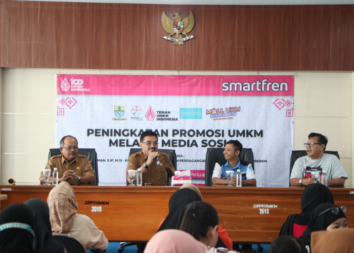 Smartfren Berkontribusi Tingkatkan Kualitas UMKM di Cirebon