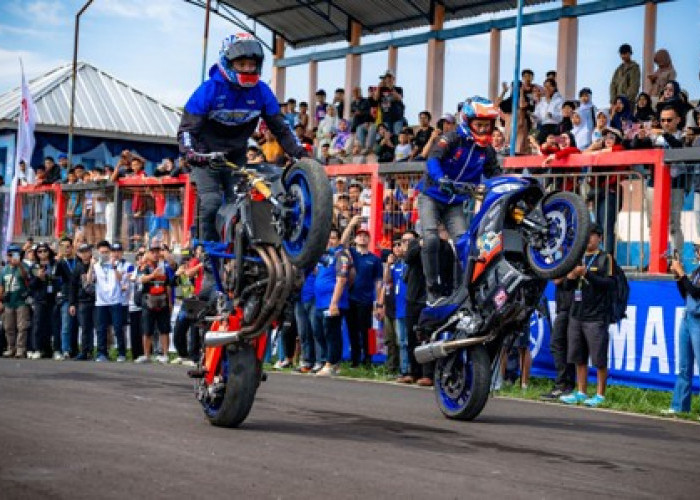 Pacu Adrenalin di Yamaha Cup Race, Tasikmalaya Bergemuruh Ribuan Penonton Terpukau