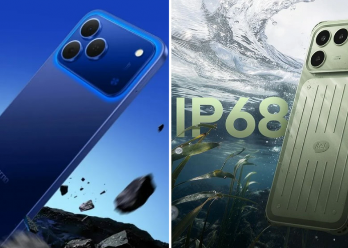 HP Rp2 Jutaan Mirip iPhone 17 Pro, Itel Power 80 vs Tecno Spark 50 Bawa Baterai 7000 mAh dan Kamera 50 MP