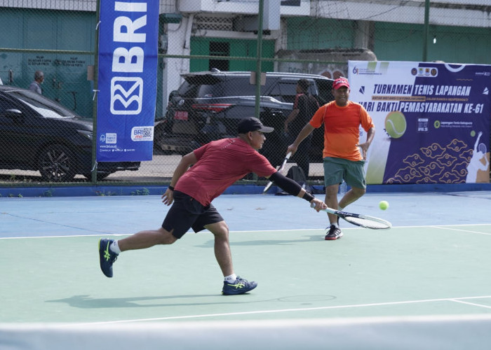 Korem 063/SGJ Kirim Tim Terbaiknya, Hadiri Pertandingan Tenis Lapangan Hari Bakti Pemasyarakatan ke-61