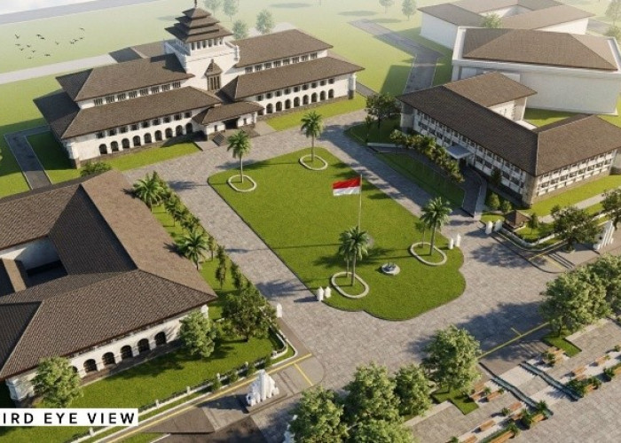 Wajah Baru Gedung Sate! Kawasan Ikonik Bandung Disulap Jadi Ruang Publik Terpadu