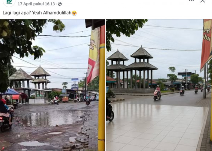 Gokil, Jalan Kaliwilu Kabupaten Cirebon Dikeramik?