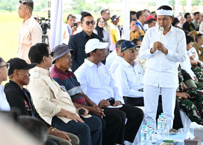 Berani Sekali! Didepan Presiden Prabowo, Dedi Mulyadi Minta Ini dan Itu untuk Petani
