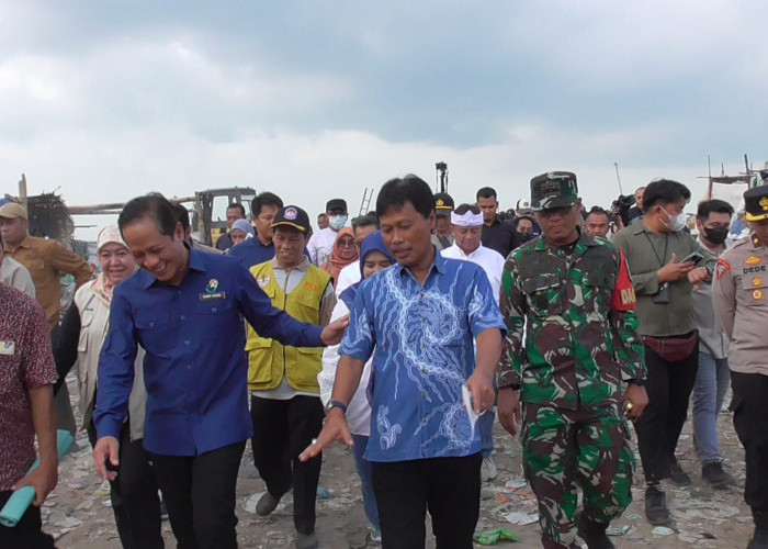 Dampingi Menteri ke TPA Kopi Luhur, Dandim 0614 Kota Cirebon Siap Bantu Pemerintah Kelola Sampah