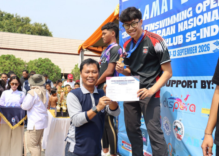 Wali Kota Effendi Edo Buka Kejuaraan Finswimming Nasional di Cirebon, Diikuti 598 Atlet dari 81 Klub