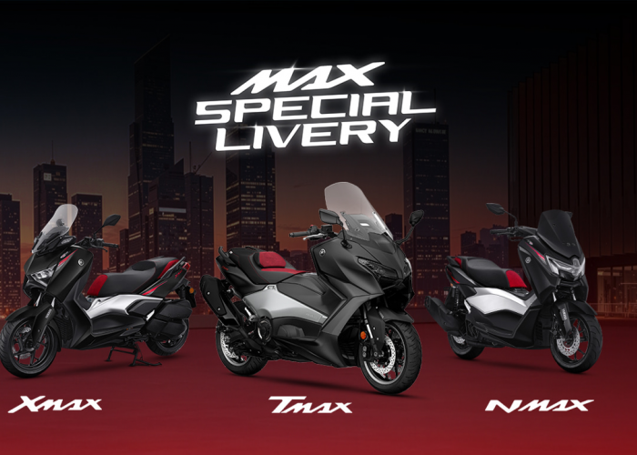 Yamaha Luncurkan MAX Special Livery, Rayakan Perjalanan 25 Tahun MAX Hadir untuk Konsumen Global
